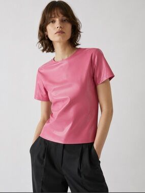 ACNE STUDIOS TESSA VISCOSE STARCHED TEE